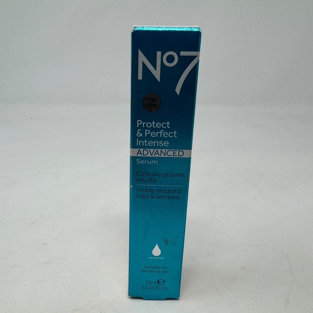No7 Protect & Perfect Intense Advanced Serum 15ml 0.5oz Trial Size Anti-Aging